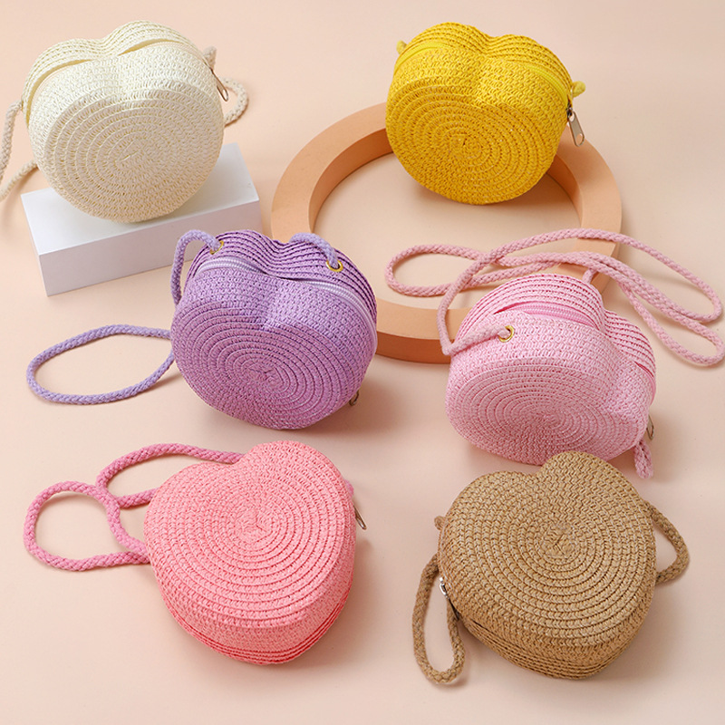 Beach Bag Straw - Sacs à bandoulière en paille tressée