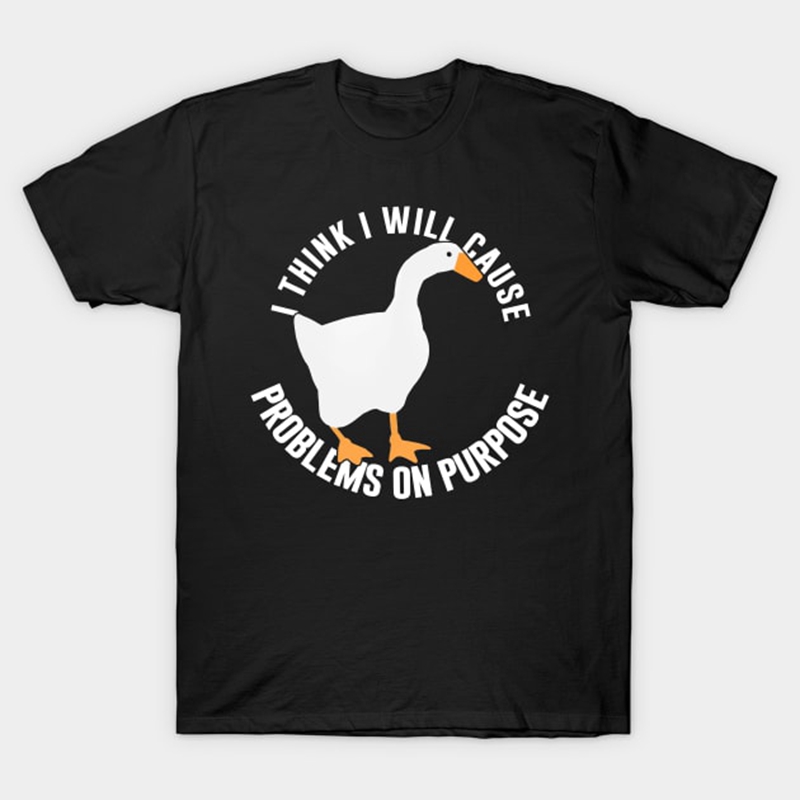 Summer Games Clothing Brand - Untitled Goose Game T-shirt à manches
