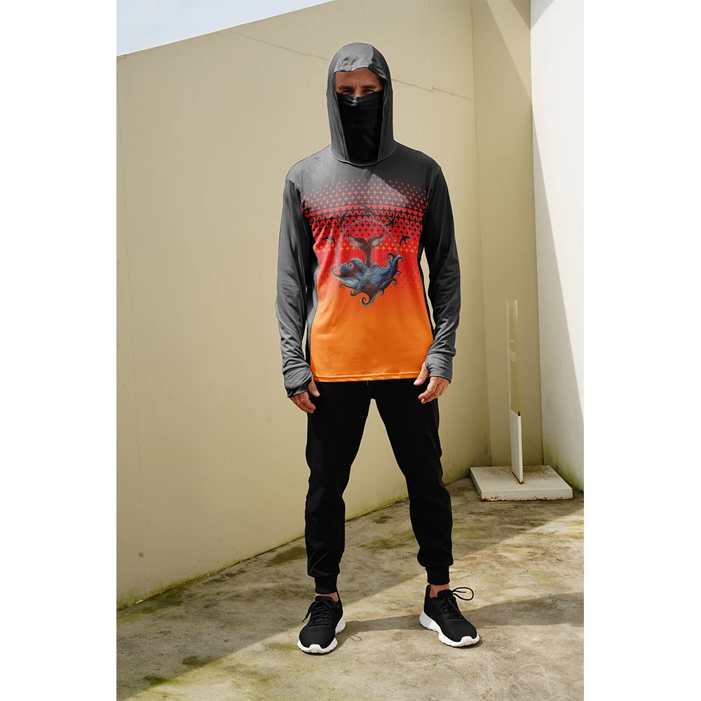 Summer Clothing Usa - T-shirts de pêche pour hommes, protection
