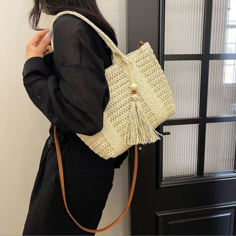 Beach Bag Straw - Nouveau style : Sac à main