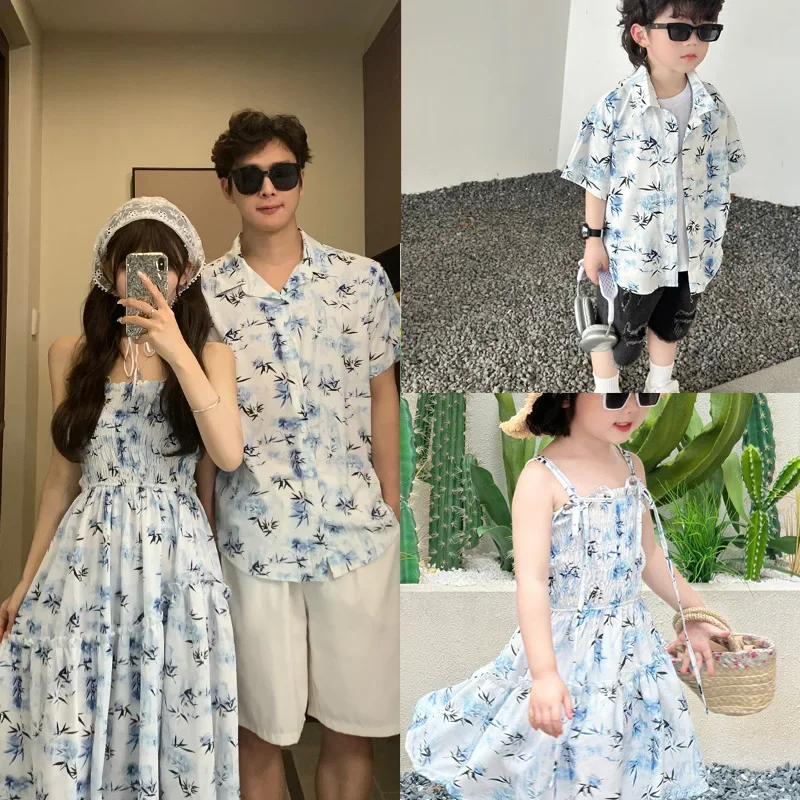 Summer Clothing Resort - Resort Couple Look Parents et enfants