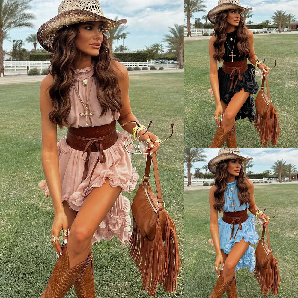 Summer Clothing Vacation - Nouvel ensemble jupe et haut sans