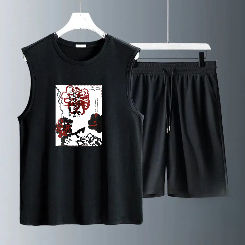 Summer Clothing Usa - Ensemble de débardeurs pour hommes Été