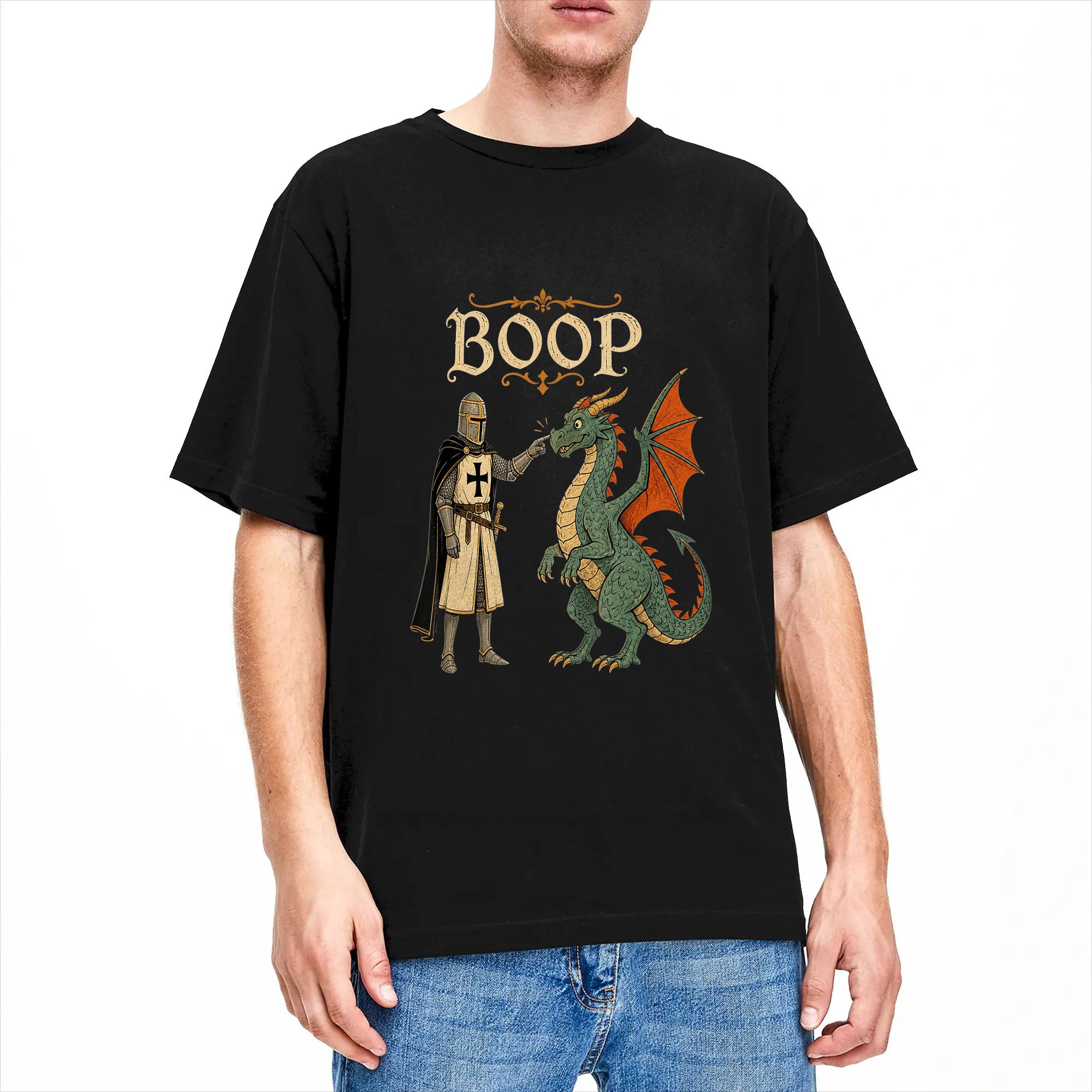 T-shirt streetwear d'été Boop  - Summer Knights Clothing avis et prix