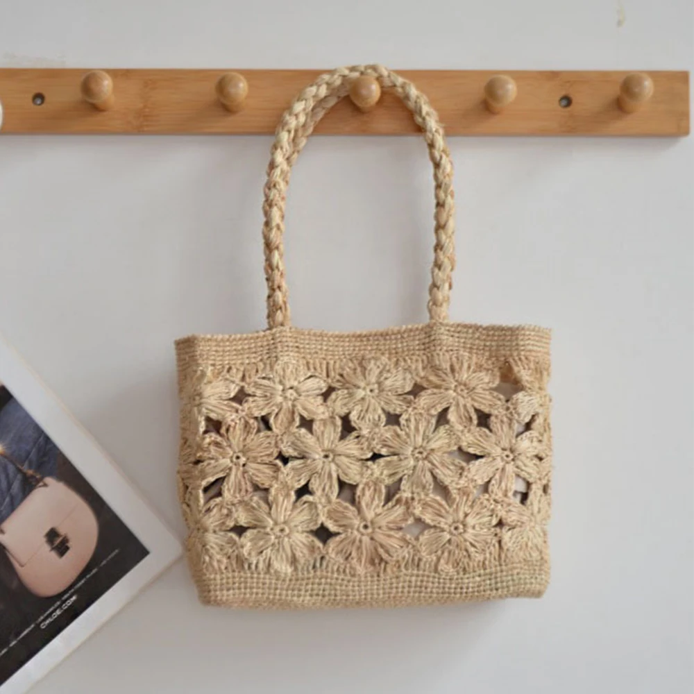 Sac à main bohème en paille à  - Beach Bag Straw avis et prix