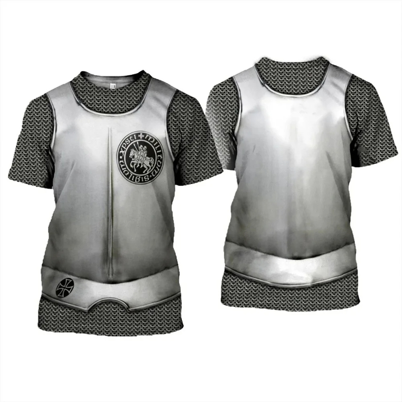 T-shirt graphique chevaliers t - Summer Knights Clothing avis et prix