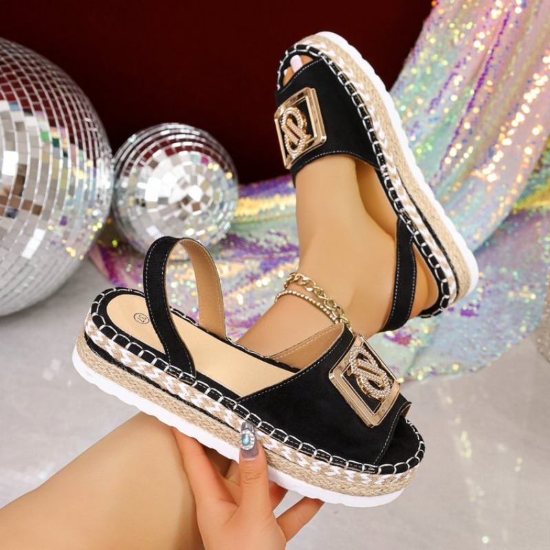 Nouvelles sandales espadrilles - Espadrille Sandal Women avis et prix