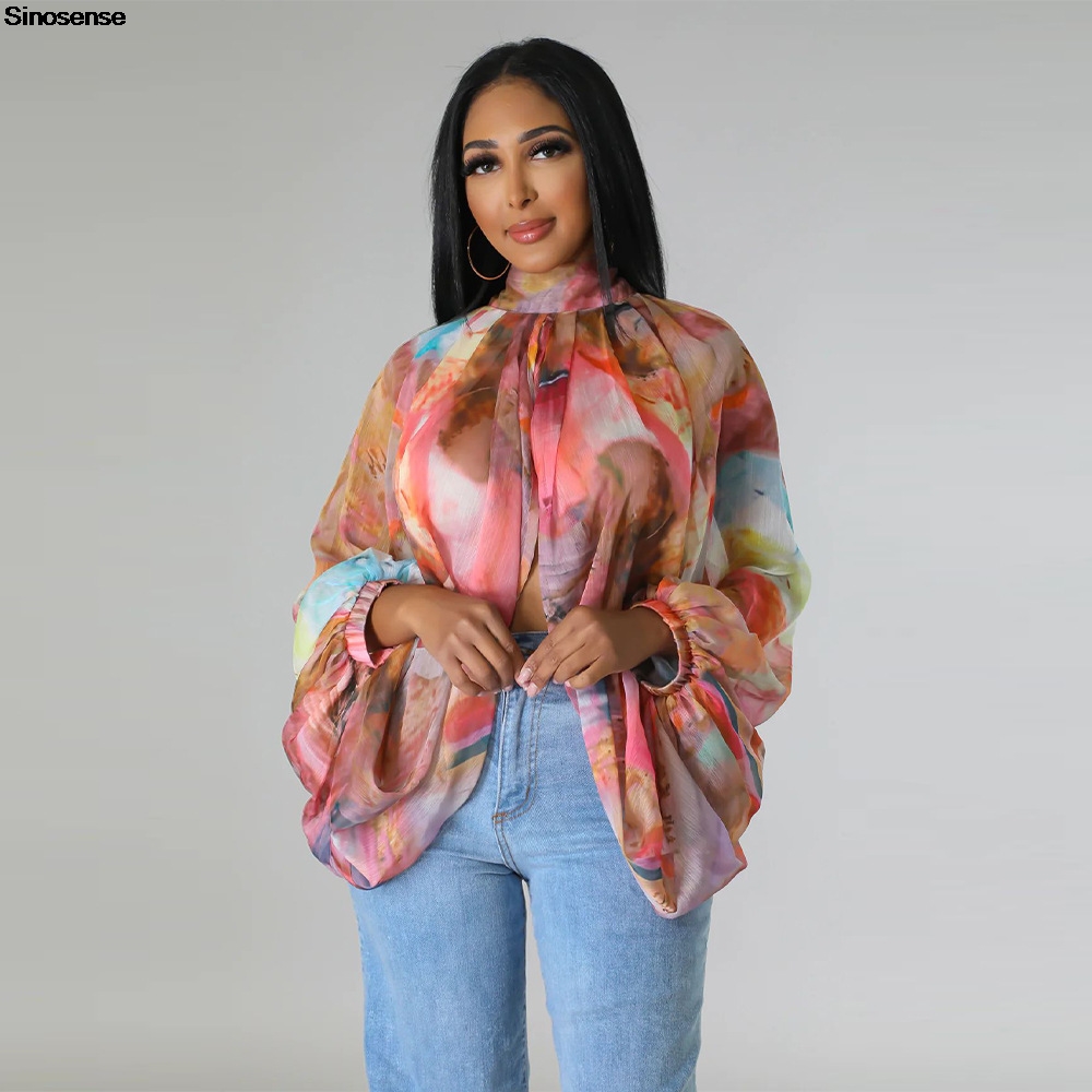 Chemisier en Mousseline de Soi - Tie Front Shirt avis et prix