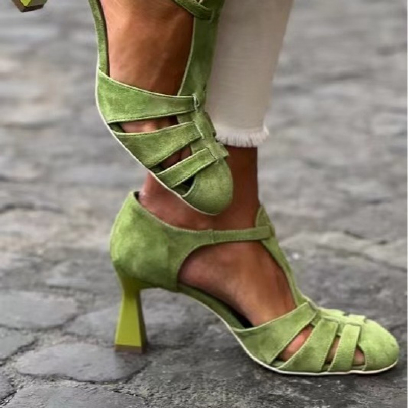 Sandales à talon chaton en dai - Summer Clothing Modest avis et prix