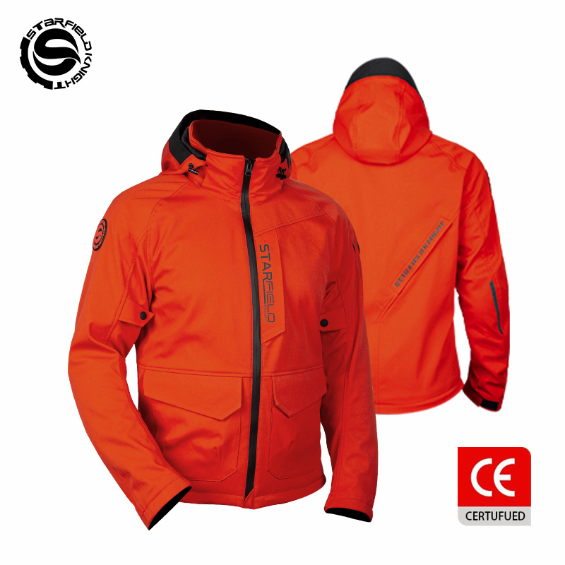 Veste de moto SFK Orange pour  - Summer Knights Clothing avis et prix