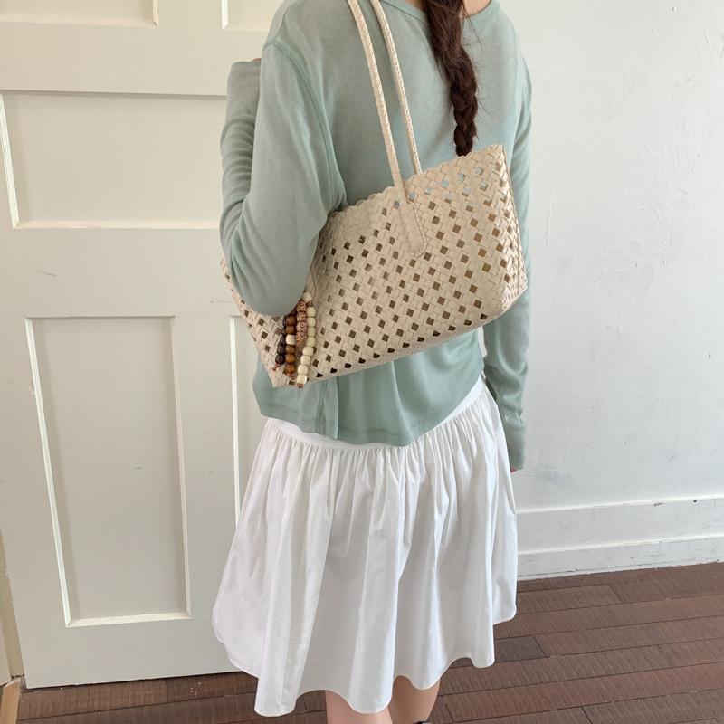 Sac fourre-tout de luxe pour f - Beach Bag Straw avis et prix