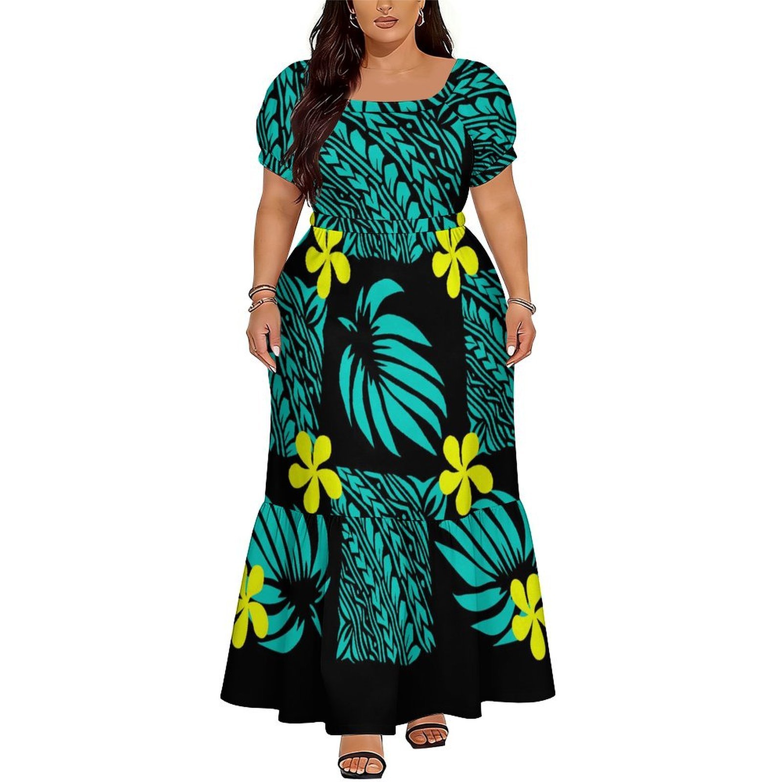 Robe longue polynésienne, Samo - Summer Evenings Clothing avis et prix