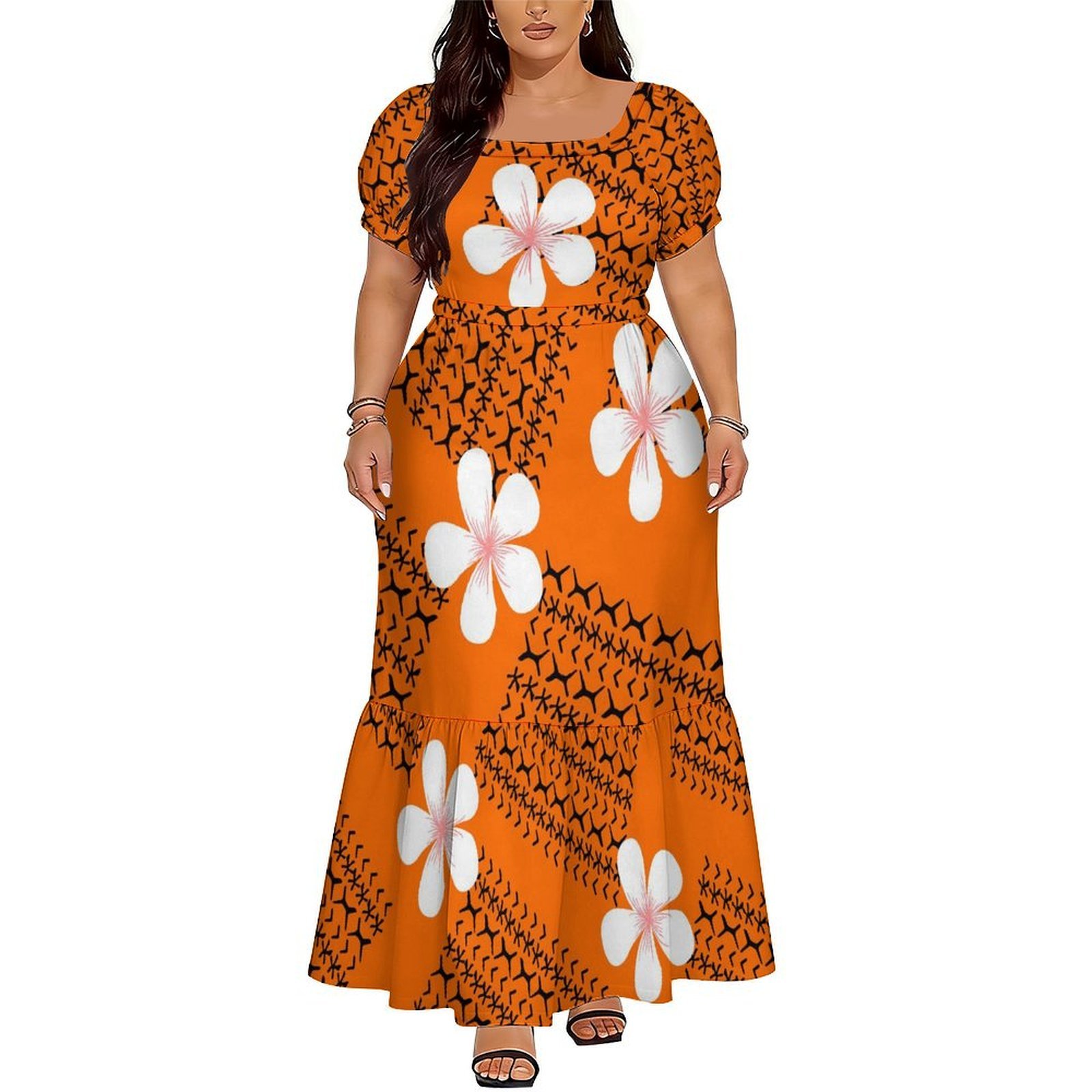 Robe longue polynésienne, Samo - Summer Evenings Clothing avis et prix