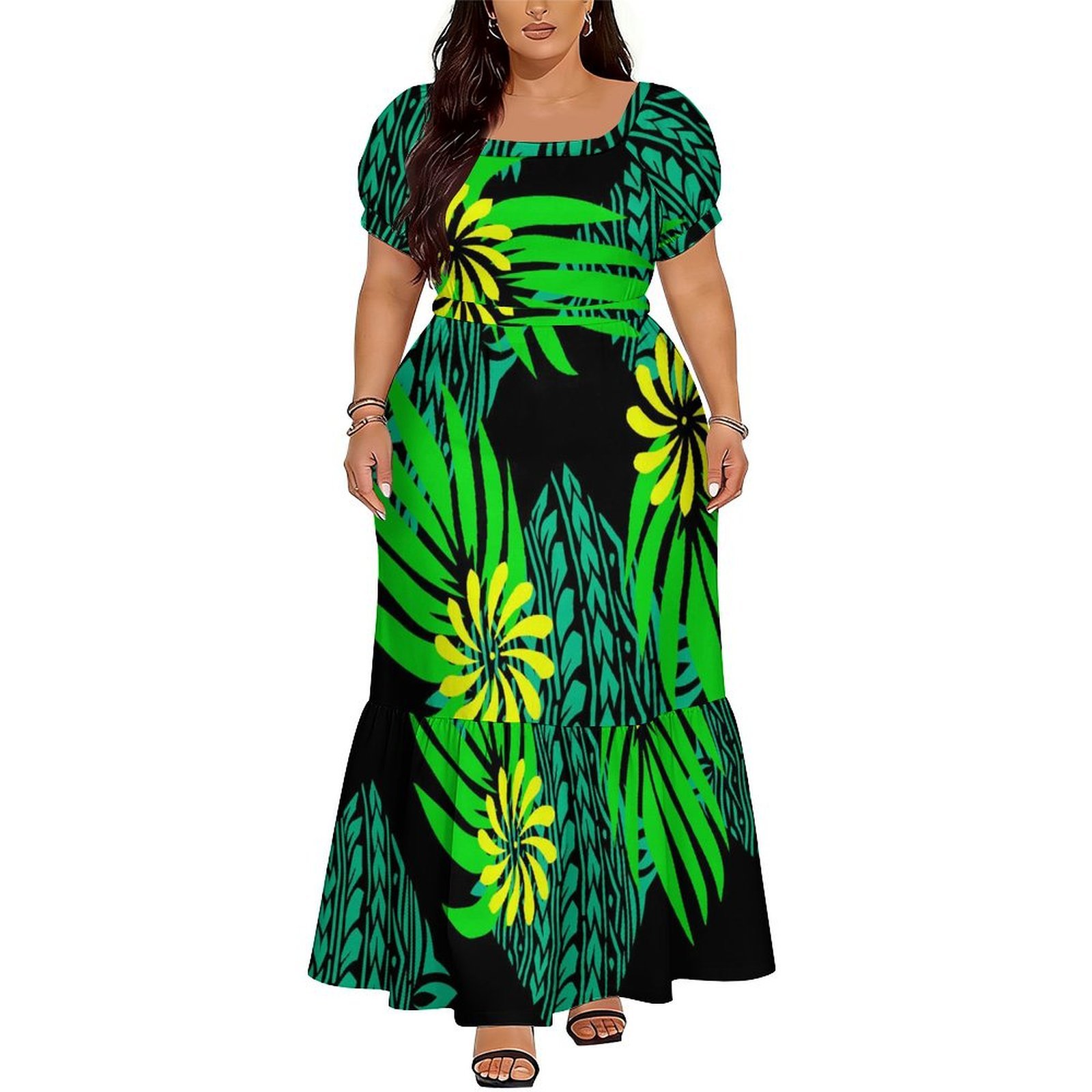Robe longue polynésienne, Samo - Summer Evenings Clothing avis et prix