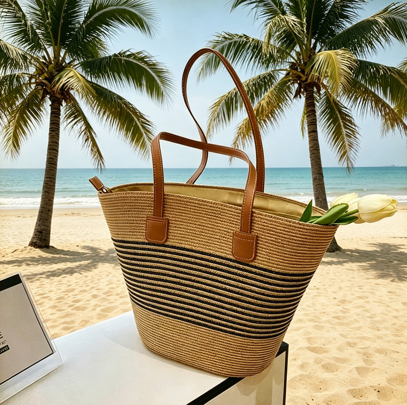 CLAREGQI Sac fourre-tout en pa - Beach Bag Straw avis et prix