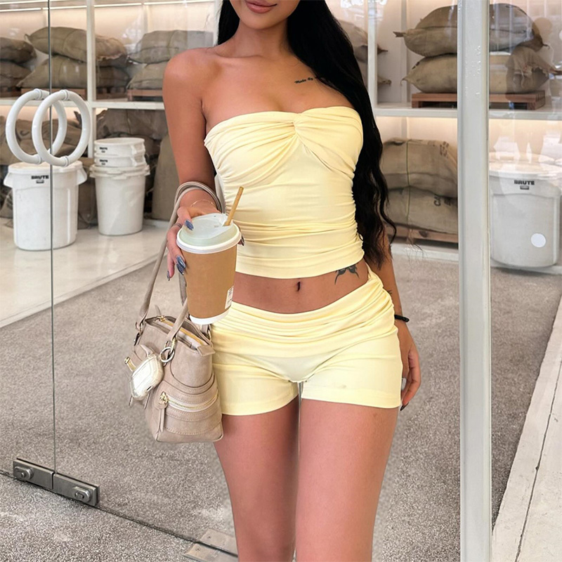 Ensemble décontracté Y2K été 2 - Summer Clothing Tops avis et prix
