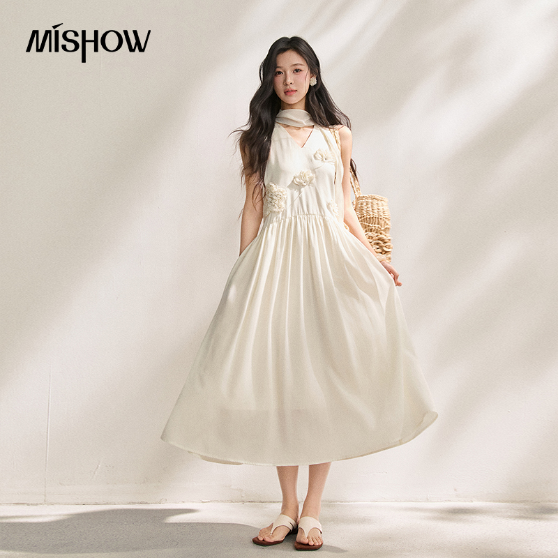 Robe midi MISHOW pour femme en - Sundress Midi Floral avis et prix
