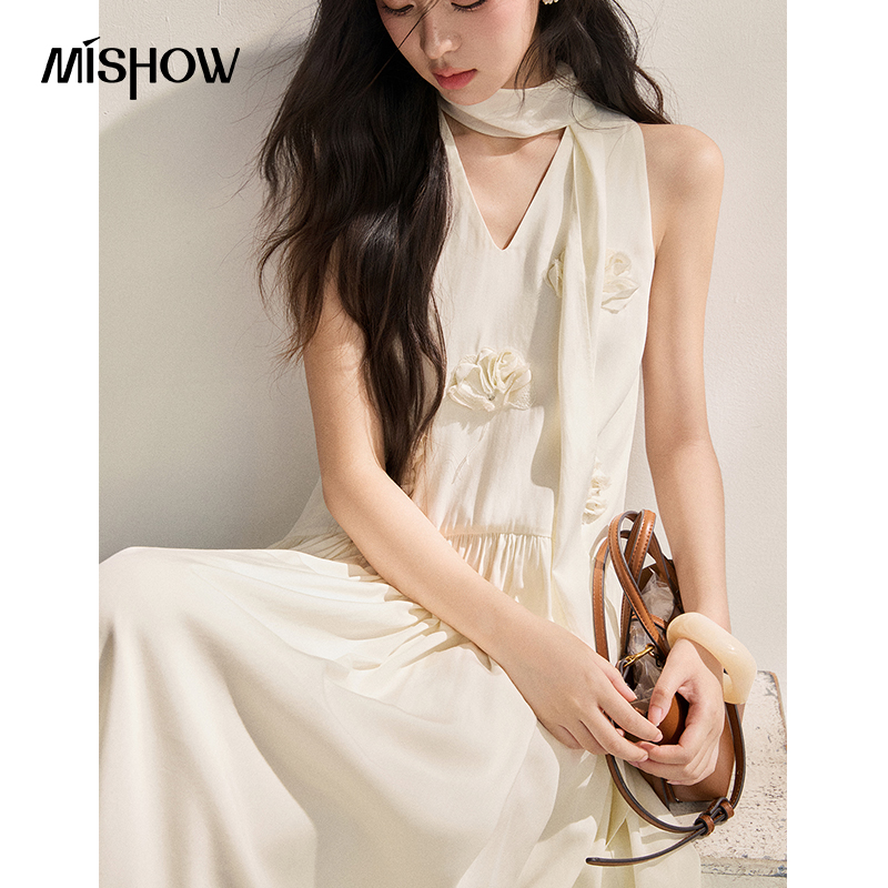 Robe midi MISHOW pour femme en - Sundress Midi Floral avis et prix