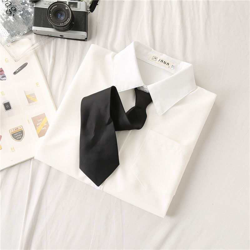 Chemises d'école blanches pour - Tie Front Shirt avis et prix