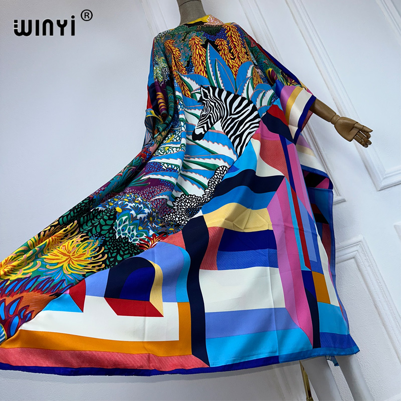 WINYI Nouveau Kaftan Imprimé d - Summer Evenings Clothing avis et prix