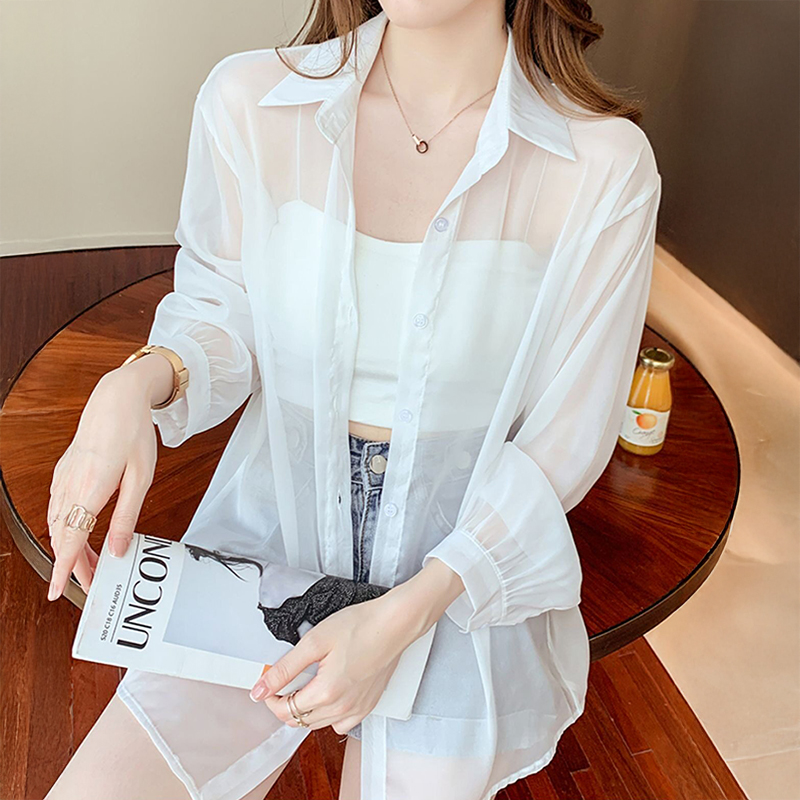 Chemisier ample à col boutonné - Tie Front Shirt avis et prix