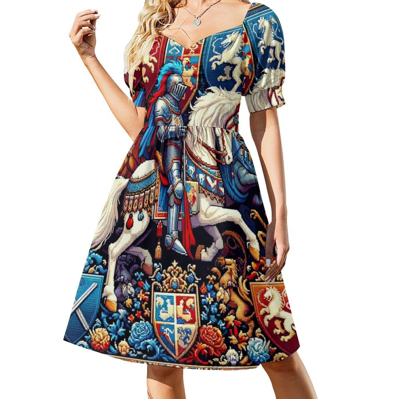 Robe de soirée à motif sans co - Summer Knights Clothing avis et prix