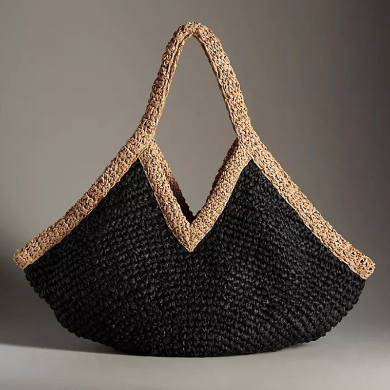 Nouveau sac à main tressé à la - Beach Bag Straw avis et prix