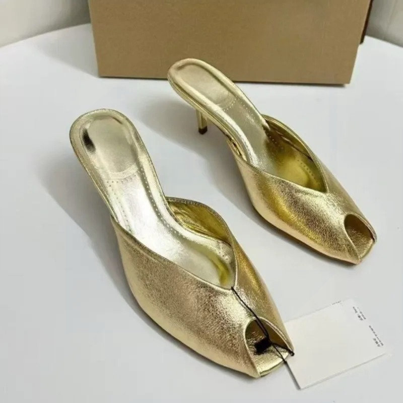 Escarpins de créateur dorés po - Summer Clothing Stores avis et prix