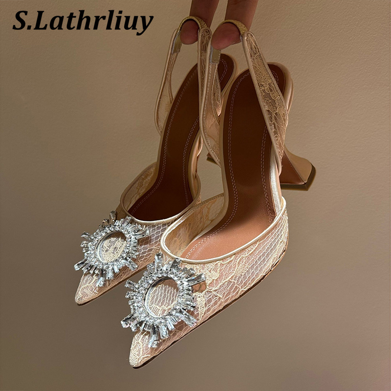 Sandales strass fleur bout poi - Summer Clothing Stores avis et prix